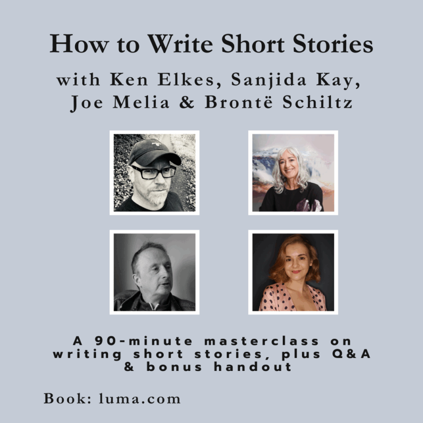 Masterclass on How to Write Short Stories